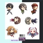 Наліпки Sword Art Online Майстер меча онлайн Ordinal Scale №10-003