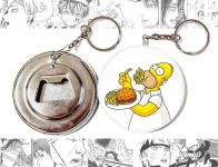 Открывашка-брелок круглая 58 мм OTKR-58-00044