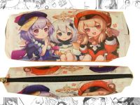 Пенал Геншин Імпакт Клі Ци Ци Паймон Genshin Impact 0001