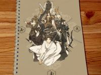 Скетчбук Благословение небожителей Heaven Officials' Blessing SKBK-909