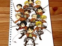 Скетчбук Атака Титанов Attack on Titan SKBK-418