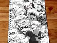 Скетчбук Boku no Hero Academia в стиле Ahegao SKBK-003