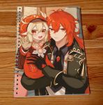 Скетчбук Клі та Ділюк Геншин Імпакт Genshin Impact SKBK-270