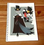 Скетчбук Пекельний Бос Столас Stolas Helluva Boss SKBK-305