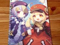 Скетчбук Клі та Ці Ці Геншин Імпакт Genshin Impact SKBK-373