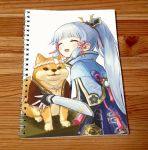 Скетчбук Геншин Импакт Аяка Genshin Impact SKBK-545