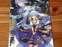 Скетчбук Аято та Аяка Геншин Імпакт Genshin Impact SKBK-755