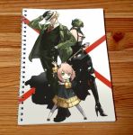 Скетчбук Семья шпиона Spy x Family Аня, Лойд и Йор SKBK-760