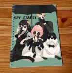 Скетчбук Семья шпиона Spy x Family Аня, Лойд и Йор SKBK-763