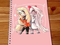 Скетчбук Отель Хазбин Вэгги Чарли Hazbin hotel SKBK-841