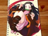 Скетчбук Незуко Клинок рассекающий демонов Kimetsu no Yaiba Demon Slayer SKBK-873