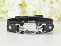 Браслет регульований №003 аніме Attack on Titan, герб розвідкорпуса Атака титанів