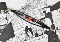 Браслет тройной №001 Акацуки аниме Naruto длина 19см