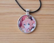 Кулон Genshin Impact Янь Фэй, №945-0037 , 25мм, с черным шнурком