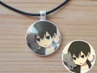 Кулон Волейбол!! Haikyuu!! №945-0111 , 25мм, з чорним шнурком