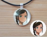 Кулон Приоритет Чудо-Яйца Wonder Egg Priority №945-0123 , 25мм, с черным шнурком