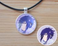 Кулон Naruto Наруто Саске №945-0136 , 25мм, с черным шнурком