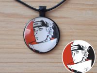 Кулон Naruto Наруто Яхико №944-0162 , 25мм, с черным шнурком