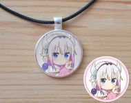 Кулон Канна Камуй Кобаяши горничная дракон Kobayashi-san Chi no Maid Dragon №945-0173 , 25мм