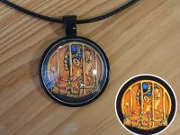 Кулон Данганронпа Невероятные приключения ДжоДжо Jojo's Bizarre Adventure №944-0194 , 25мм