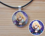 Кулон Рейчел Angels of Death №945-0197 , 25мм