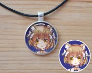 Кулон Феликс Ре: Зеро Re Zero , №945-0218 , 25мм, с черным шнурком