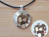 Кулон Mo Dao Zu Shi Магістр диявольського культу №945-0237, 25мм, з чорним шнурком