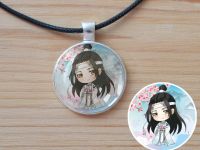 Кулон Лань Чжань Mo Dao Zu Shi Магістр диявольського культу №945-0239, 25мм, з чорним шнурком