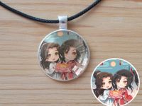 Кулон Благословення небожителів Heaven Officials' Blessing №945-0241, 25мм, з чорним шнурком