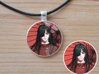 Кулон Хуа Чэн Благословение небожителей Heaven Officials' Blessing №945-0242, 25мм, с черным шнурком