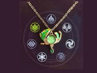 Кулон Genshin Impact Дендрокул №0031, металевий кольоровий