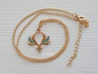 Кулон Genshin Impact Анемо елемент №0020, зі стразами