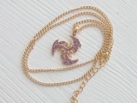 Кулон Genshin Impact Електро елемент №0022 , зі стразами