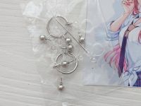 Косплей My Dress Up Darling, набор для иммитации пирсинга Марин, серьги-клипсы №0043