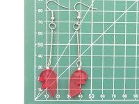 Сережки Половинки серця ДжоДжо Jojo's Bizarre Adventure №0046 , 1 пара