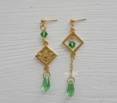 Сережки Дендро Genshin Impact №0030 (швензи гвоздики), 1 пара