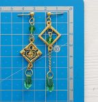 Сережки Дендро Genshin Impact №0030 (швензи гвоздики), 1 пара