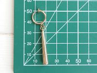 Сережка та кліпси Зоро Ван Піс №0059 золотий колір, 1+2 шт для косплею