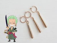 Кліпси Зоро Ван Піс №0058 золотий колір, 3 шт для косплею