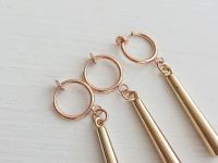 Кліпси Зоро Ван Піс №0058 золотий колір, 3 шт для косплею