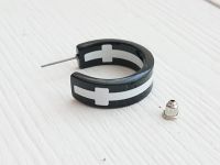 Сережка Міцуяї Токійські месники №0035 Tokyo Revengers, колір чорний