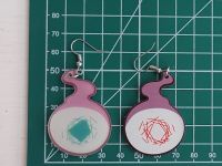 Сережки-гачки №0006-2 Toilet-bound Hanako-kun , Хакудзьодаї, 1 пара