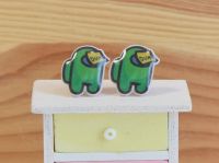 Серьги-гвоздики Амонг Ас Among Us акриловые 1 пара 0004