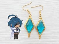 Сережки Кейї Genshin Impact №0021(швензи гачки), 1 пара