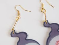 Сережки-гачки №0006 Toilet-bound Hanako-kun , Хакудзьодаї, 1 пара