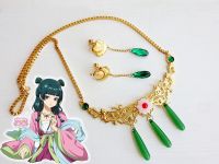 Набір прикрас МаоМао Монолог травниці Намисто та Сережки