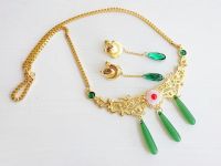 Набір прикрас МаоМао Монолог травниці Намисто та Сережки