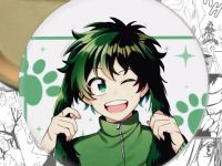 Круглый значок Мидория Boku no Hero Academia 000501