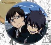 Значок Blue Exorcist 000527