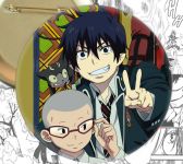 Значок Blue Exorcist 000534